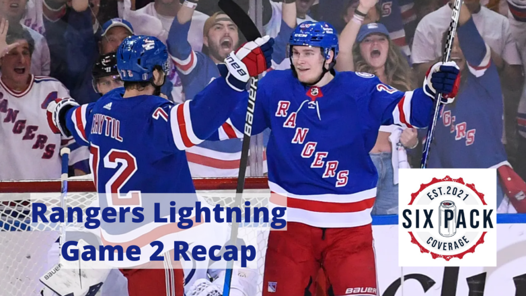 Rangers/Lighting Game 2 Recap Six Pack Coverage